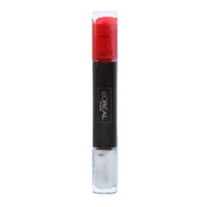 l'oreal paris, infallible, effetto gel, smalto per unghie 2 in 1, mtx 027, arancione, 2 x, 5 ml