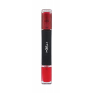 l'oreal paris, infallible, smalto per unghie 2 in 1, 018, secolo scarlatto, 2 x, 5 ml