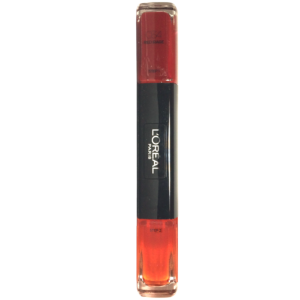 l'oreal paris, infallible, smalto per unghie 2 in 1, 034, rabbia rossa, 2 x, 5 ml