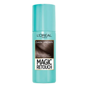 l'oreal paris, magic retouch, spray ritocco radici, 02 dark natural brown, 75 ml