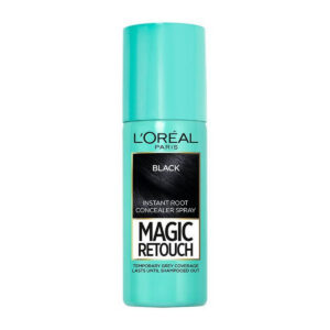 l'oreal paris, magic retouch, spray ritocco radici, black, 75 ml
