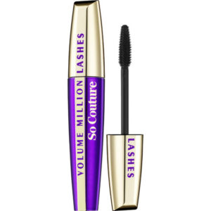 l'oreal paris, volume million lashes so couture, mascara, nero, 9.5 ml