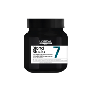 l'oreal professionnel, blond studio platinium plus 7, evidenziazione, polvere ossidante per capelli, 500 g
