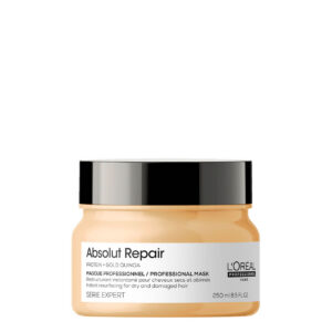 l'oreal professionnel, serie expert absolut repair, proteina + quinoa d'oro, maschera crema trattamento capelli, risurfazione istantanea, 250 ml