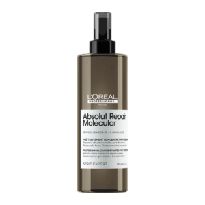 l'oreal professionnel, serie expert absolut repair molecular, trattamento spray per capelli, ristorativo, 190 ml