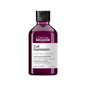 l'oreal professionnel, serie expert curl expression, glicerina + urea h + semi di ibisco, shampoo per capelli, anti accumulo, 300 ml
