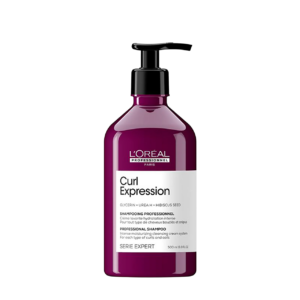 l'oreal professionnel, serie expert curl expression, glicerina + urea h + semi di ibisco, shampoo per capelli, idratazione intensa, 500 ml