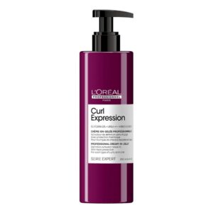 l'oreal professionnel, serie expert curl expression, trattamento in crema senza risciacquo per capelli, definizione dei ricci, 250 ml