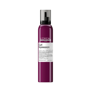 l'oreal professionnel, serie expert curl expression, schiuma modellante senza risciacquo, definizione dei ricci, per capelli ricci, 250 ml