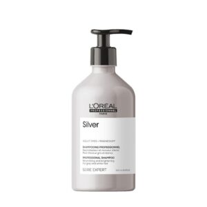 l'oreal professionnel, serie expert silver, shampoo per capelli, neutralizzante & illuminante, 500 ml