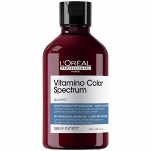 l'oreal professionnel, vitamino color spectrum, shampoo per capelli, contrasta i toni gialli o arancioni, 300 ml