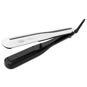 l'oreal professionnel, steampod, mini piastra per capelli a vapore elettrica, nero/bianco