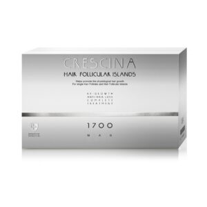 labo, crescina follicular islands 1700, per la stimolazione della crescita, siero trattamento in fiale, per il cuoio capelluto, per uomini, 20 pz