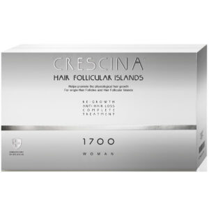 labo, crescina follicular islands 1700, per la stimolazione della crescita, siero trattamento in fiale, per il cuoio capelluto, per le donne, 10 +10 pz