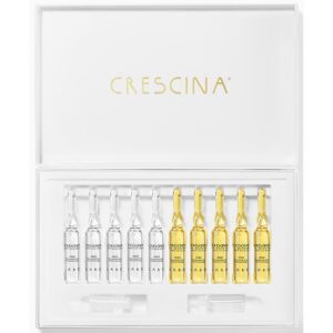 labo, crescina, transdermic hfsc 500, per la stimolazione della crescita, siero trattamento in fiale, per il cuoio capelluto, per uomini, 10 + 10 pz, 3.5 ml