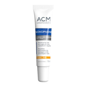laboratoire acm, novophane, nutriente, trattamento con crema per unghie, 15 ml