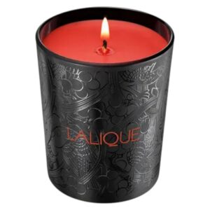 lalique, les vendanges saint emilion france, legnoso fruttato, candela profumata, 190 g