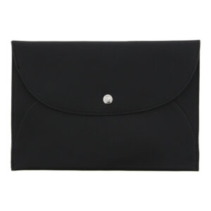 lancome, clutch bag, frizione, busta in tessuto gwp, nero
