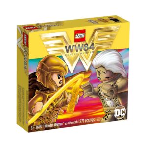 lego, dc, wonder woman contro cheetah, set di costruzione, 76157, unisex, 8+ anni, 371 pz