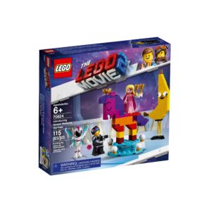 lego, the lego movie 2, presentiamo la regina watevra wa'nabi, set di costruzione, 70824, per ragazze, 6+ anni, 115 pz