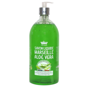 les petites bains de provence, marseille, aloe vera, sapone liquido, per mani e corpo, 1000 ml