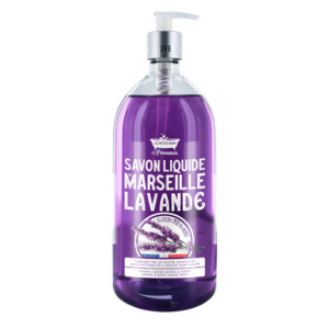 les petites bains de provence, marseille, lavanda, sapone liquido, per mani e corpo, 1000 ml