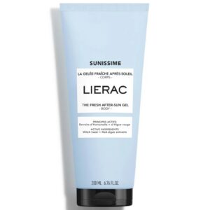 lierac, sunissime, repairing, after sun gel, 200 ml