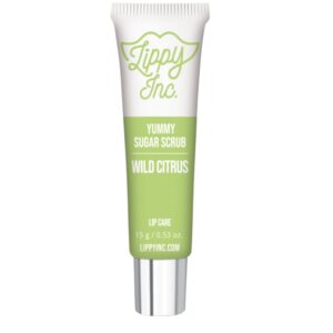 lippy inc., yummy wild citrus, scrub labbra, agrume, 15 g