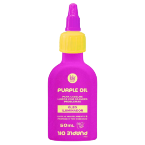 lola cosmetics, purple, trattamento con olio per capelli, contrasta i toni gialli o arancioni, 50 ml