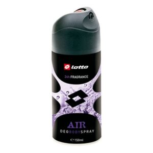 lotto, air, spray deodorante, per uomini, 150 ml