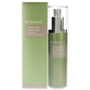 m2 beaute, ultra pure solutions, vitamina c, idratante, spray nebbia, per il viso, 75 ml