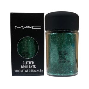 mac, pigment, ombretto glitterato sfuso, verde, 4.5 g