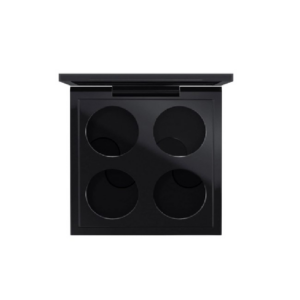 mac, pro colour, palette di trucco in plastica vuota, bilancia, con 4 slot