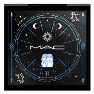 mac, pro colour, palette di trucco in plastica vuota, gemelli, con 4 slot
