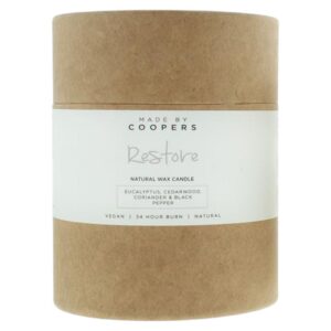made by coopers, restore, eucalipto, candela profumata, 175 g