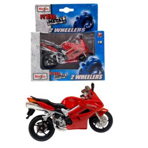 maisto, fresh metal, motocicletta, 1:18, 3+ anni