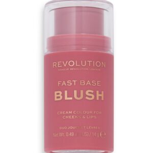 makeup revolution, fast base, stick per blush, nudo, 14 g