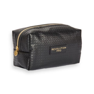 makeup revolution, beauty case in tessuto, nero