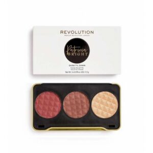 makeup revolution, patricia bright, contouring, palette viso, dall'alba al tramonto, 6.6 g