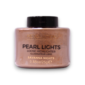makeup revolution, pearl lights, cipria illuminante libera, notti di savannah, 25 g