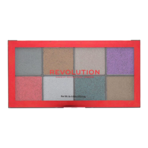 makeup revolution, possessed glitter, palette viso, 8 sfumature, 12.8 g *tester