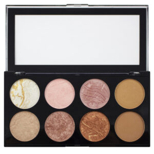 makeup revolution, ultra blush, palette di blush, zucchero dorato, 12.8 g