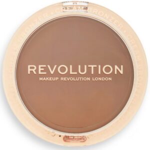 makeup revolution, ultra cream, cacao, bronzatura, cipria compatta abbronzante, luce, 6.7 g