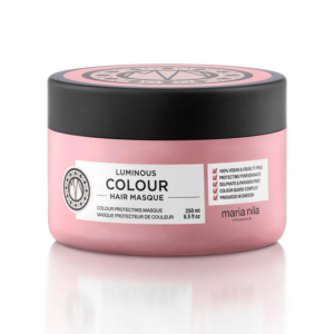 maria nila, luminous colour, cruelty free, maschera crema trattamento capelli, per la protezione del colore, 250 ml