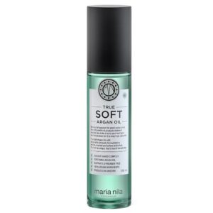 maria nila, true soft, olio di argan, trattamento con olio per capelli, ammorbidimento, 100 ml