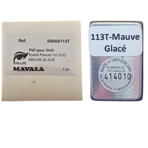 mavala, duo satin, ombretto in polvere, mauve glace, x, 1.2 g *tester