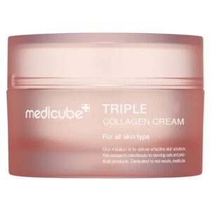 medicube, triple collagen, crema tonica, per il viso, 50 ml