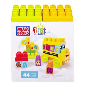 mega bloks, first builders, set di costruzione, unisex, 1 5 anni, 44