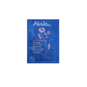 melvita, damask rose, biologico, idratante, acqua floreale, per viso e collo, 1.5 ml *campione