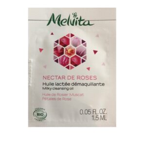 melvita, nectar de roses, biologico, olio detergente, per il viso, 1.5 ml *campione